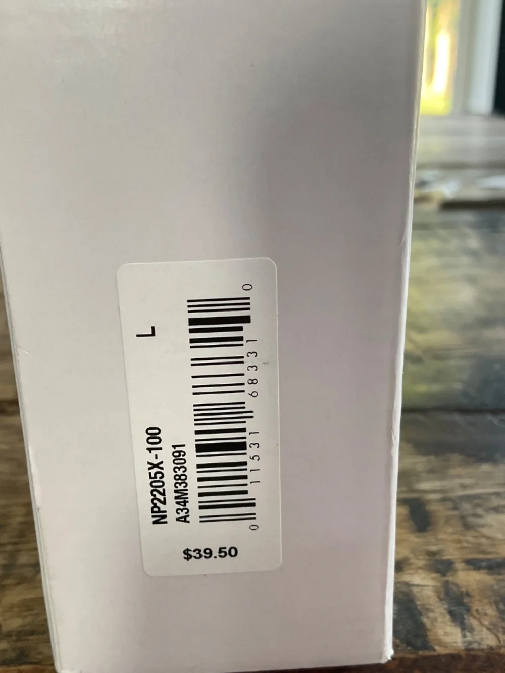 Calvin Klein white tee shirts,new in box.L.